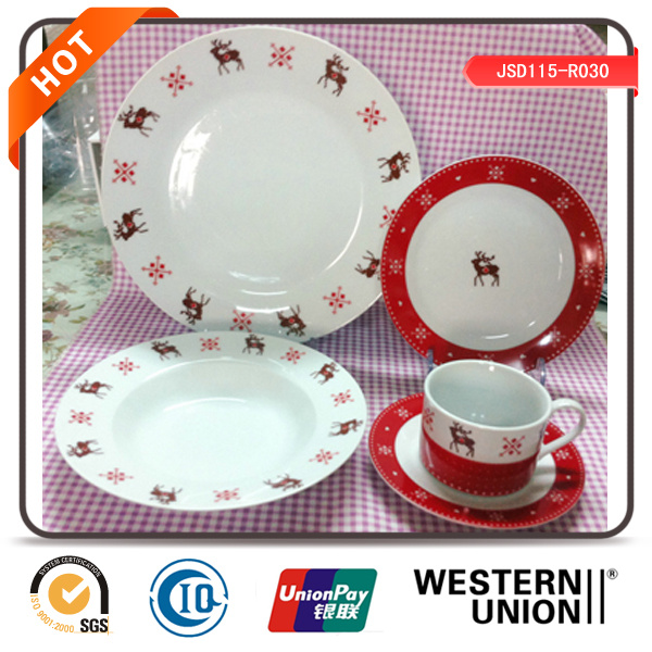 18PCS Round Shape Dinner Set