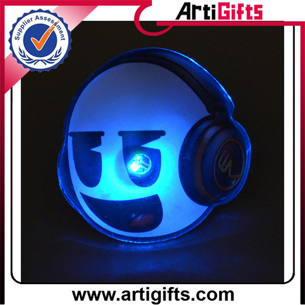 Promotion 3D LED Badge with Your Customer Activity