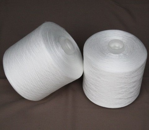 Poly-Poly Core Spun Yarn (Poly-cotton core spun yarn)