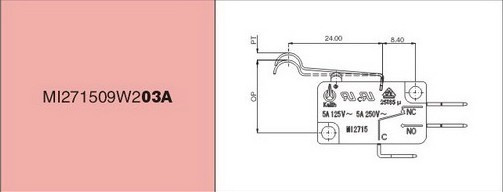 Micro Switch-Mi271509W203A