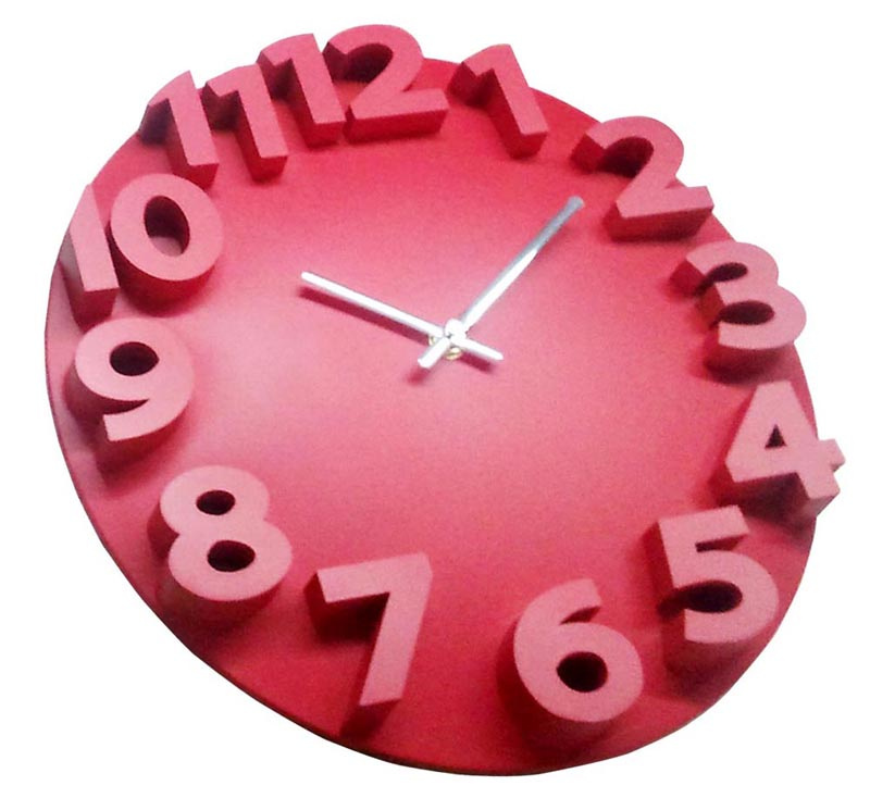 3D Number Wall Clock (LTW1201)