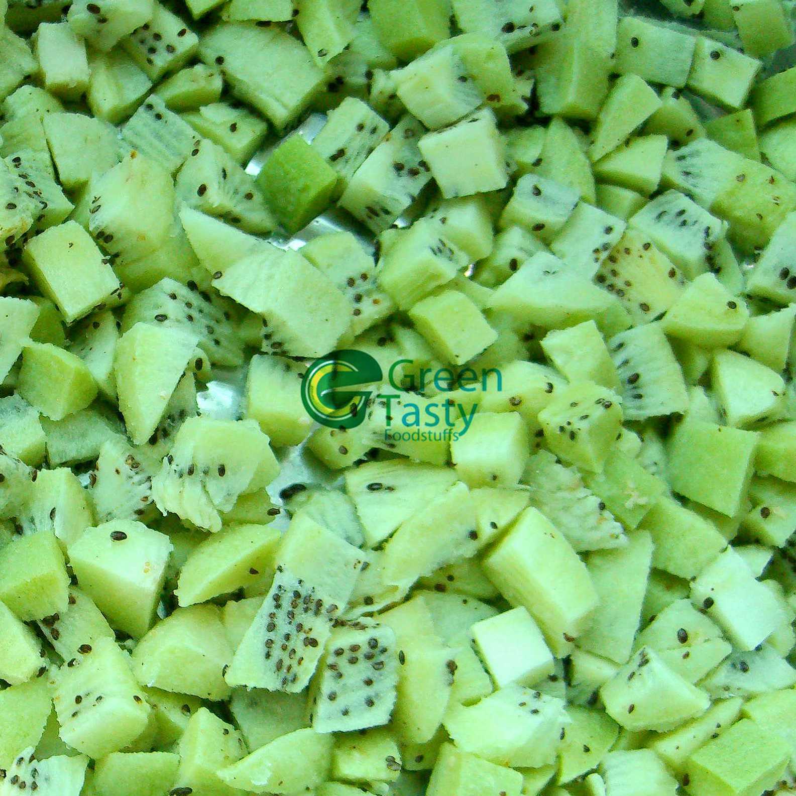 IQF Frozen Diced Kiwi with ISO22000 Standard