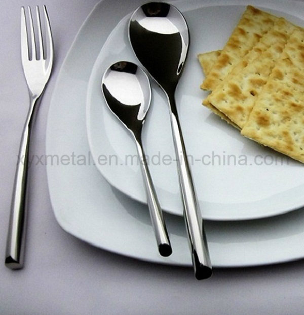 Stainless Steel 18/2 Exported Silvery Dinnerware Tableware Cutlery Flatware Set