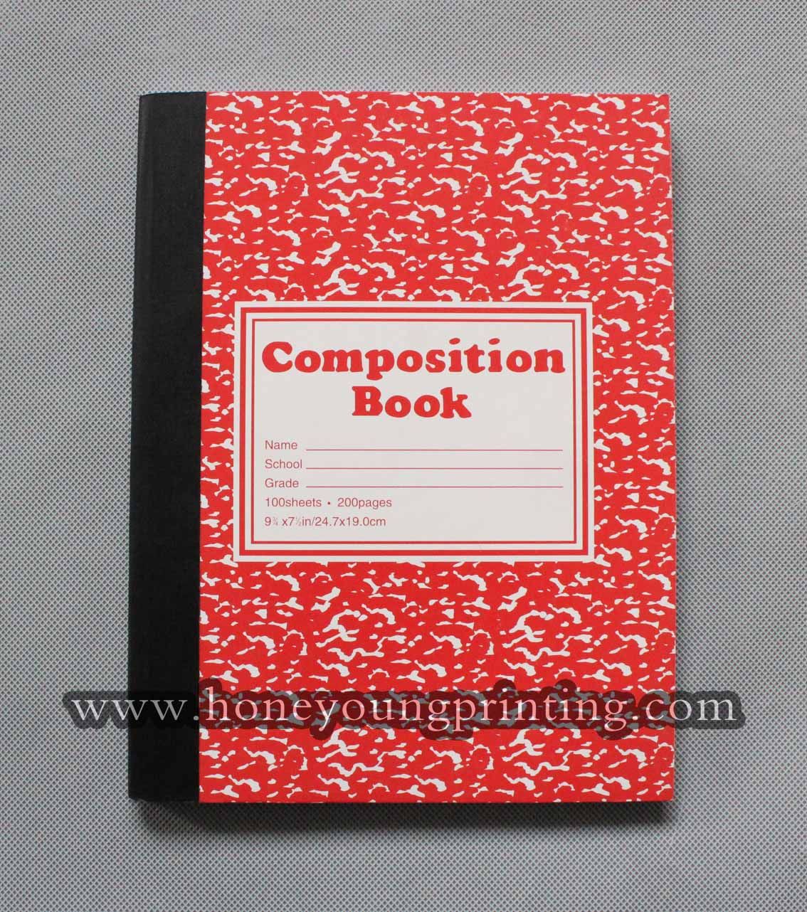 School Colored Composition Notebook