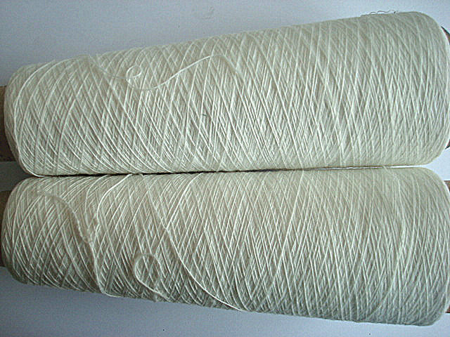100% Polyester Yarn -Raw White Ne12s/1