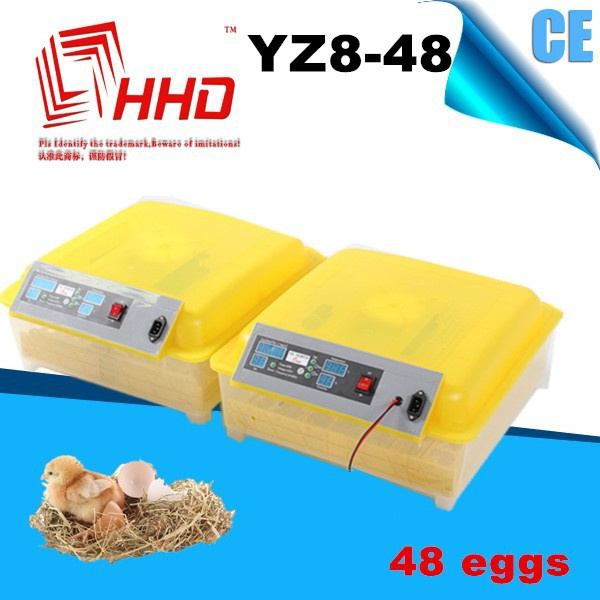 Full Automatic Holding 48 Eggs Mini Chicken Egg Incubator (YZ8-48)