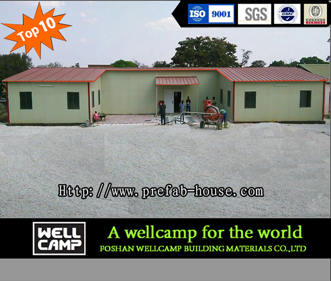 Mobile Prefabricated Building for Classroom in Zambia Project