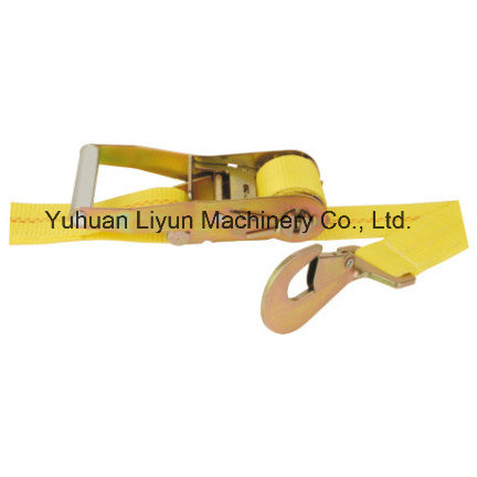 2'' Ratchet Tie Down Strap with Twisted Snap Hook