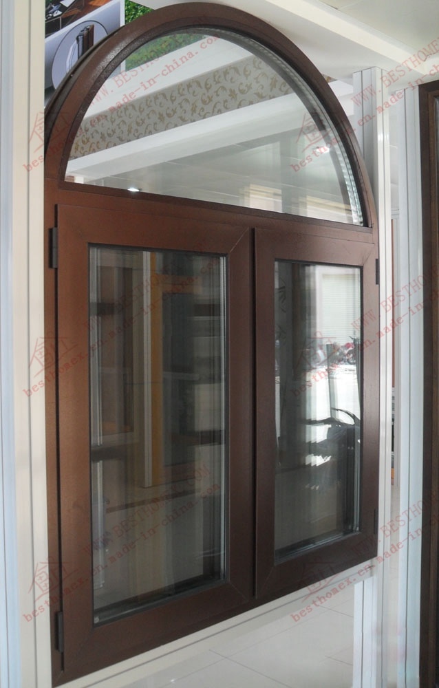 PVC Arch Casement Window (BHP-CWA01)