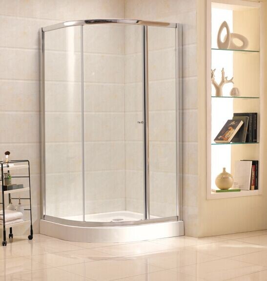 Top Manufacturer Tempered Glass Simple Shower Room (B17)