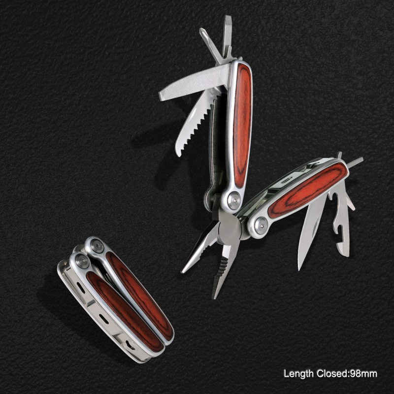 Multi Tools with Wooden Handle (#8215W)