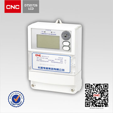 Three-Phase Electronic Multi-Function Watt-Hour Meter (DTSD726)