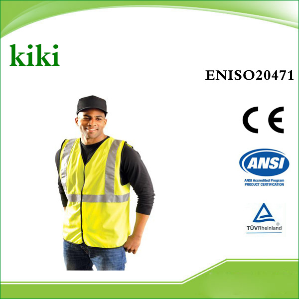 En ISO 20471high Visibility Safety Reflective Vests