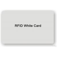 Blank 13.56MHz Proximity  RFID White PVC Smart Card