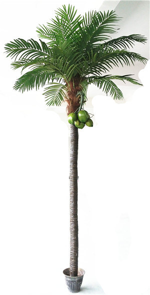 2014new Artificial Plant Artificial Bonsai Treecoconut Tree Climbing Deviceartificial Palm Tree Leaves 584