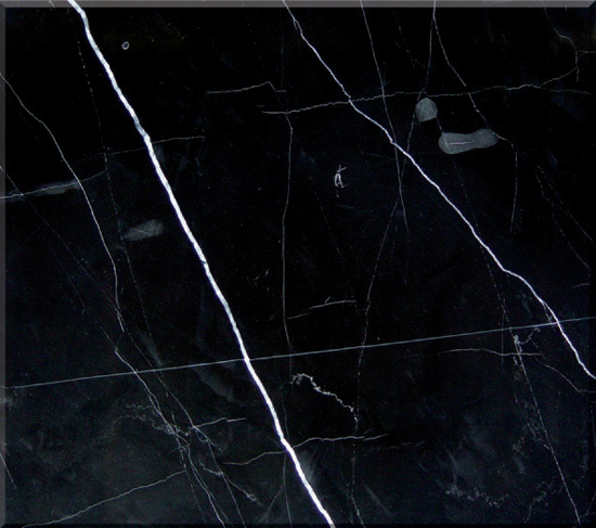 Nero Marquina (Less veins) Black Marble