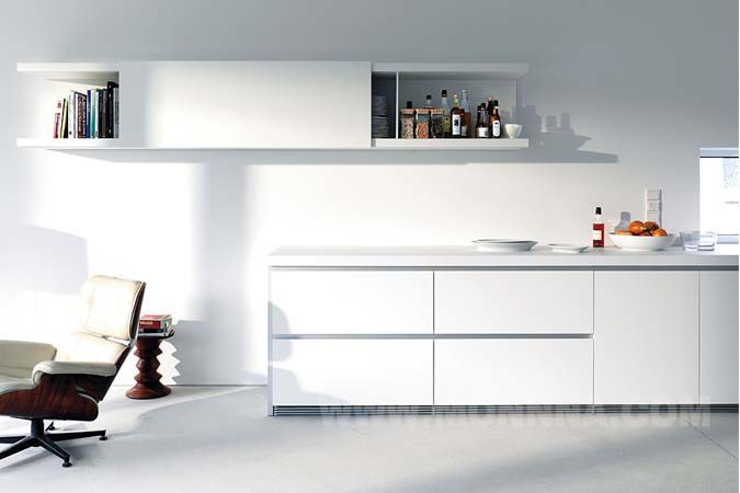 Modern Lacquer Kitchen Cabinet