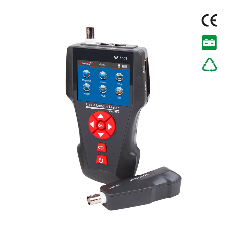 Poe/Ping/Rj11/RJ45/BNC Cable Tester (NF-8601A) in Noyafa