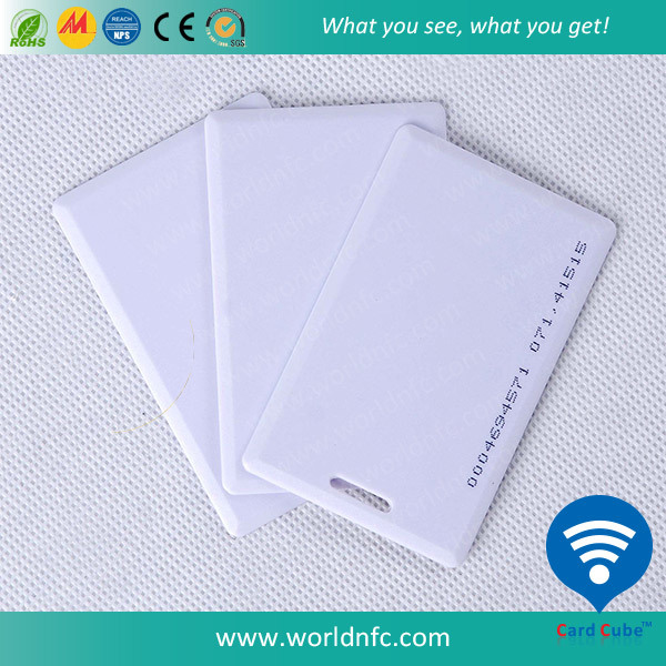 Em4200 White Blank Thick PVC Smart ID Card