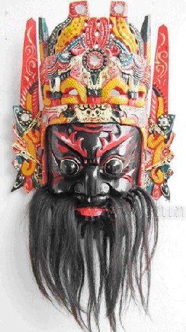 Folk-custom Crafts--Wooden Mask