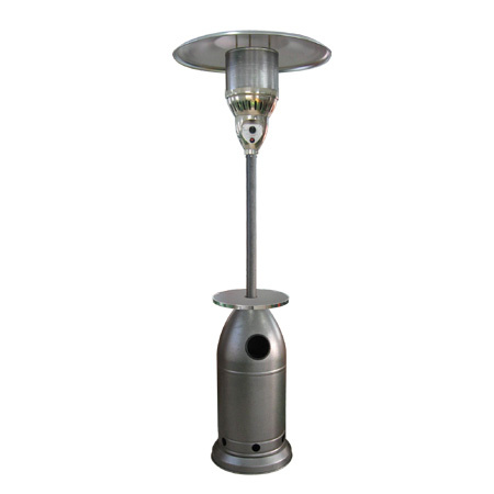 Stand-Up Bullet Heater Golden Hammered with Table (HSS-RS-SHG(WR)T)