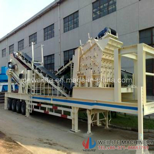 Large Capacity Mobile Impact Crusher Machine (PP)