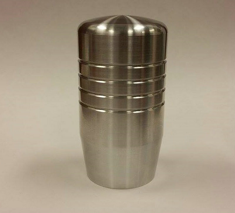 CNC OEM Polished Stainless Steel Racing Car Piston Shift Knob for Auto Manufacturer