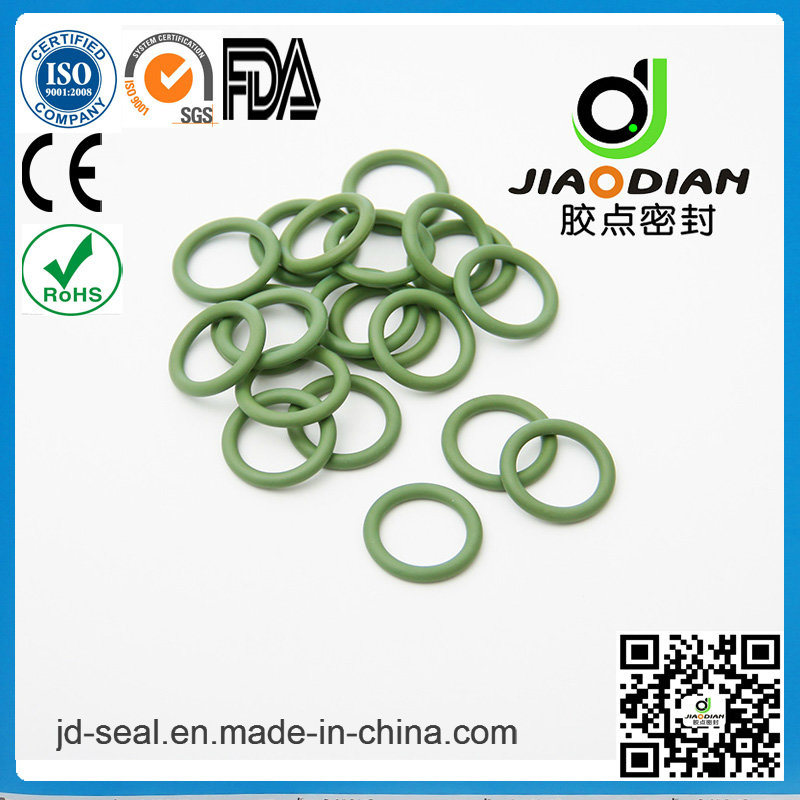 Fashion Design Light Green Viton 75 Duro as-568 with SGS Confirmed O-Ring for Sealing (O-RING-0127)