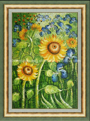 Impresion Style Sunflower Oil Painting Reproduction