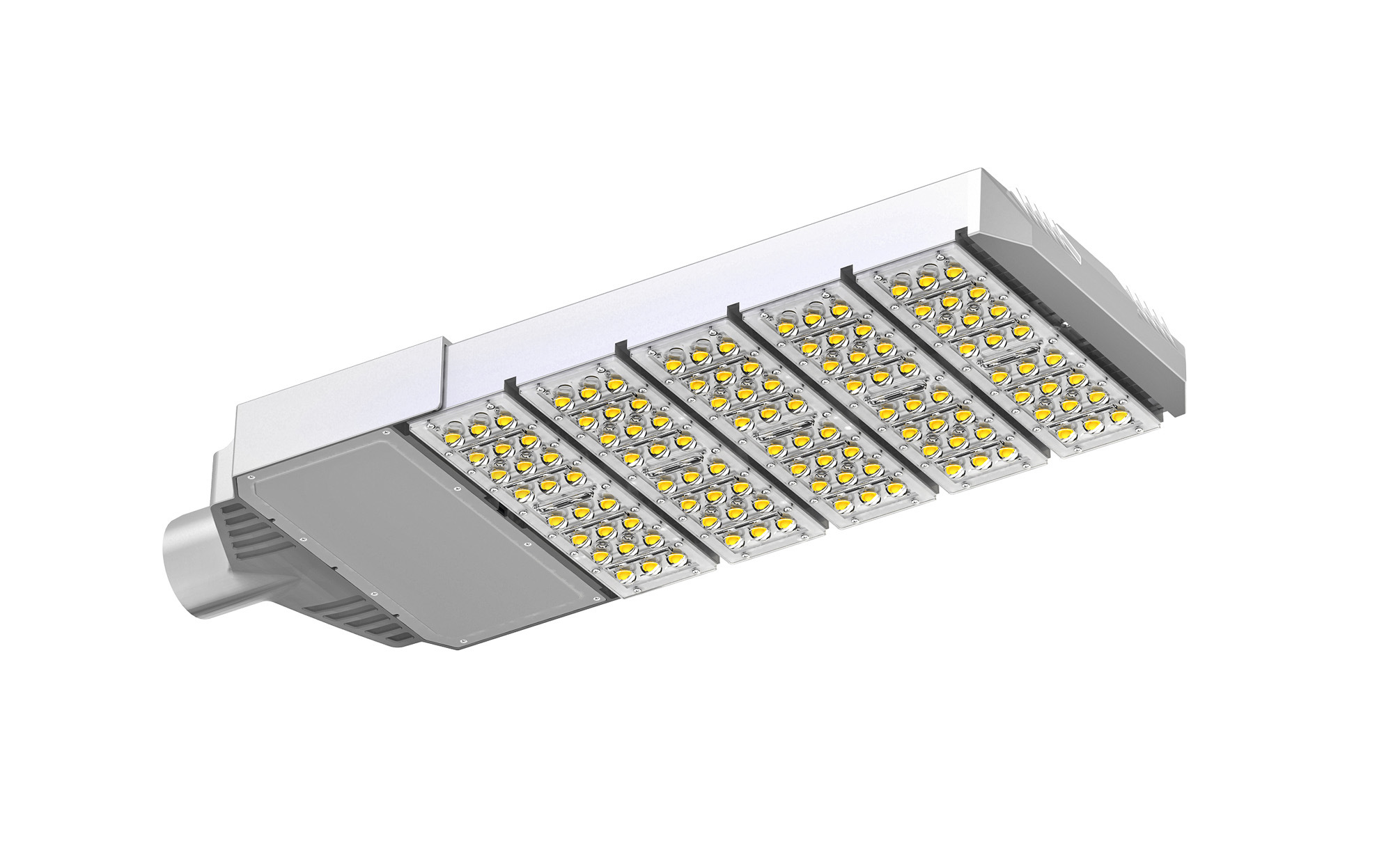 CE&RoHS 150W LED Street Light with 5years Warranty Meanwell Driver Bridgelux 45mil LED