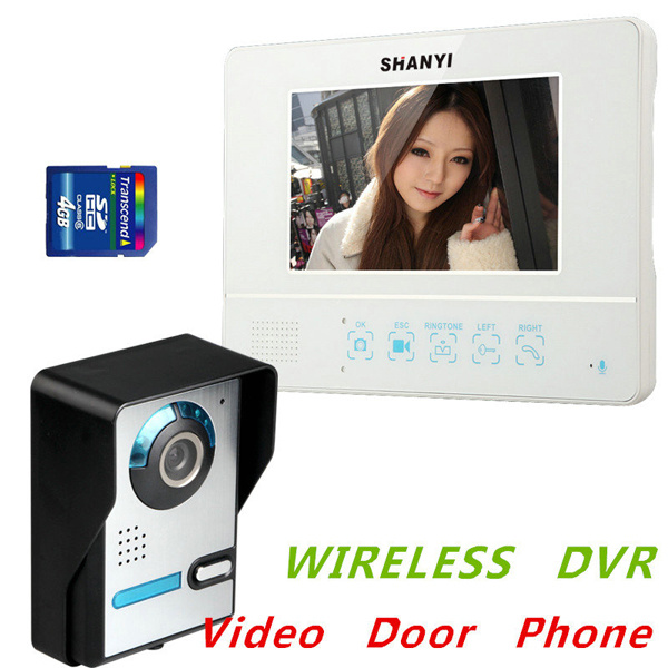 Wireless Video Doorphone with Record Picture Motion