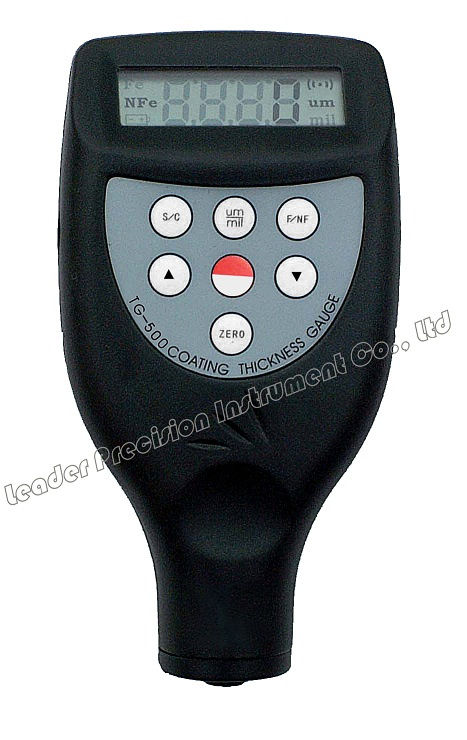 High Precision Coating Thickness Gauge with Built-in Probe (TG-500)