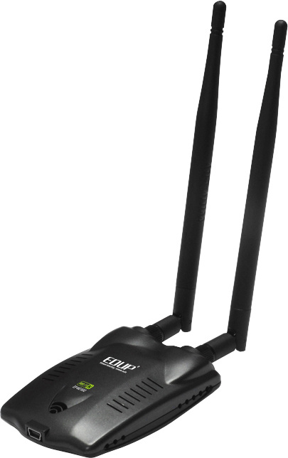 300Mbps Edup Ep-Ms1532 Chipset Double Antenna High Power WiFi Adapter Wireless Network Card