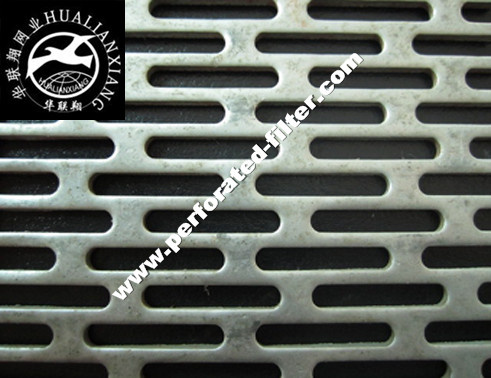 Perforated Rectangular Hole Metal