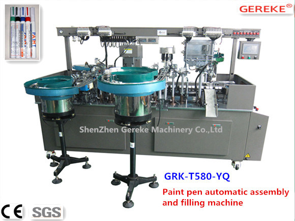 Stationery Pen Equipment-Paint Pen Automatic Assembly and Filling Machinery