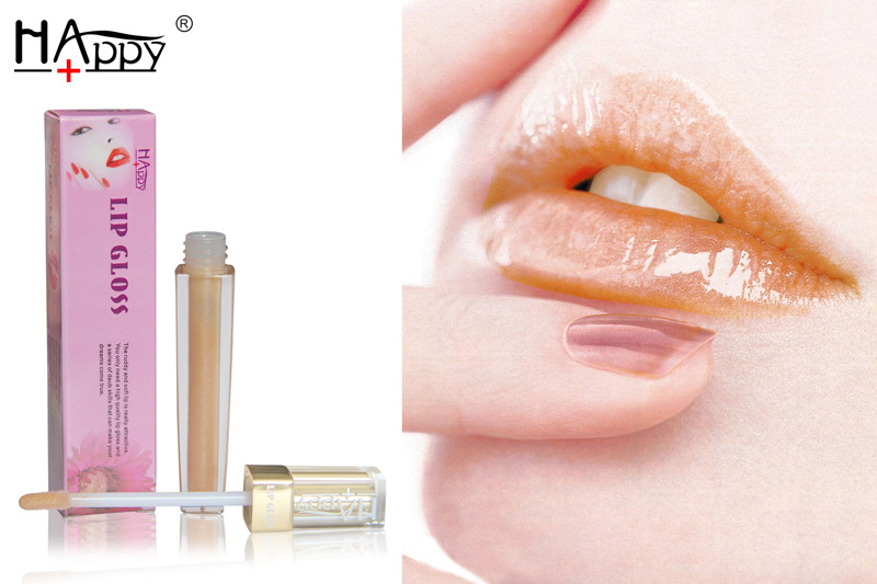 Cosmetic Happy+ Lip Gloss for Beauty with Moisturizing (6ml)