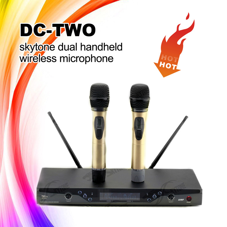 Hi-Fi Design DC-Two Dual Handheld Wireless Speakers Microphone