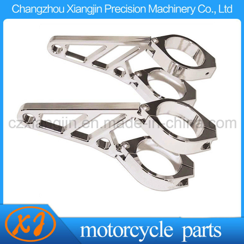 Quality CNC Aluminium Motorbike Fork Headlight Brackets