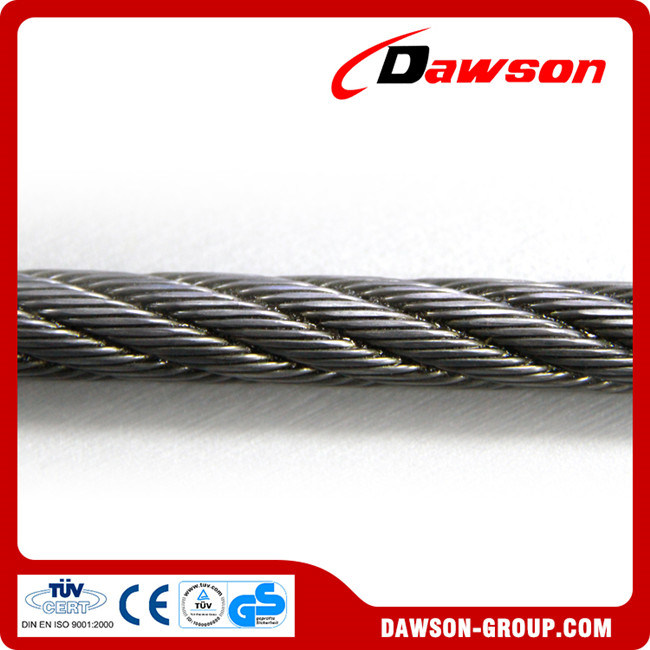 Galvanized or Ungalvanized Steel Wire Rope