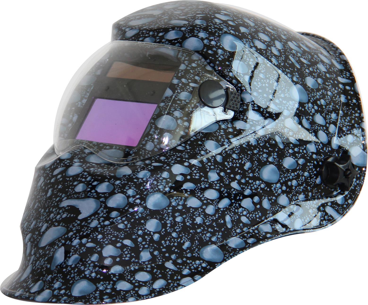 Stone Picture Solar Power Auto Darken Welding Helmet