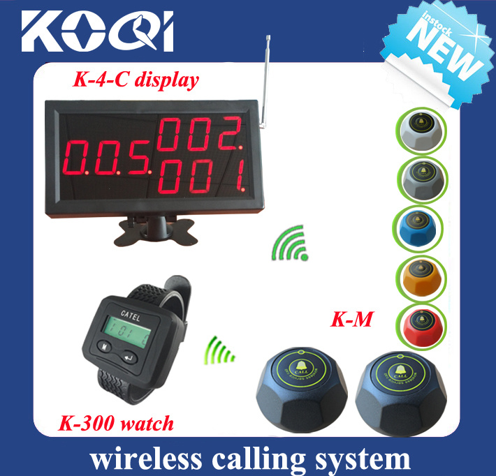 Wireless 433MHz Call System for Restaurant Hotel Service with CE