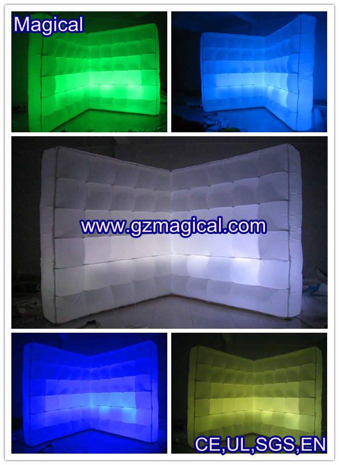 Inflatable Contracted LED Advertising Air Wall (MIC-208)