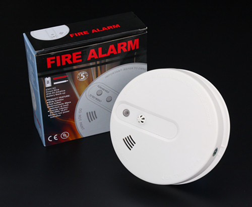 Battery Powered Home Smart Fire Alarm Detector Stand Alone Smoke Alarm