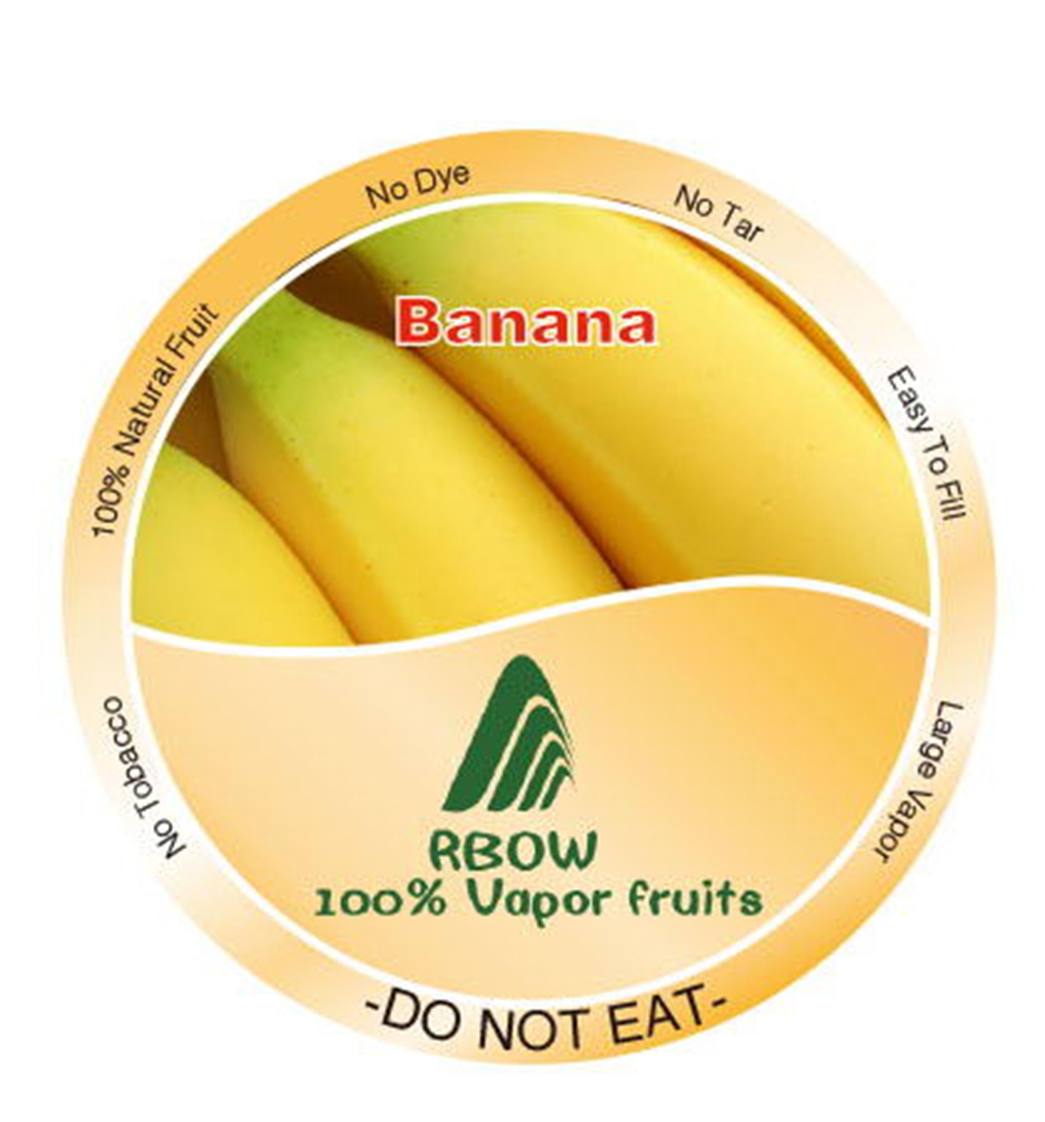 Banana Flavor Fruit Shisha with a Smooth Taste