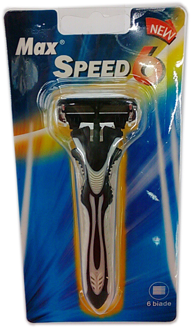 P6 Razor, 6 Sensor Blades Razor, Match to Dorco Pace6 for Men (JG-S9500)