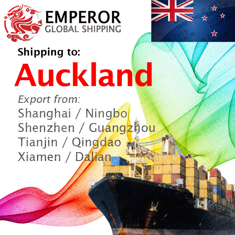 Sea Freight Shipping From China to Auckland, New Zealand