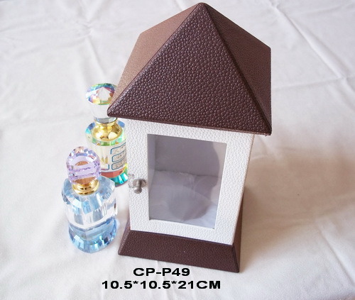 Delicate House Shape Perfume Box (CP-P49)