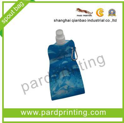 Cleanser Plastic Packaging Bag with Corner (QBS-185)