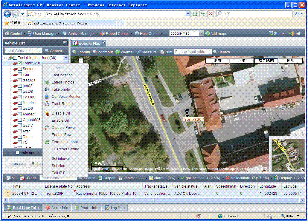Fleet Management Software, Tracking Software