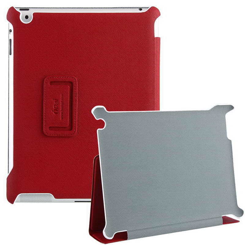 Fashion Protective Case in Cross Pattern for iPad2/New iPad